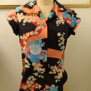 Vintage Heritage Psychedelic Short Sleeve Shirt